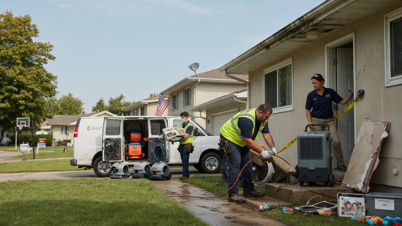 Water Damage Restoration in Oklahoma near me